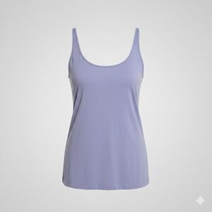 Eileen Fisher silk lavender tank size M